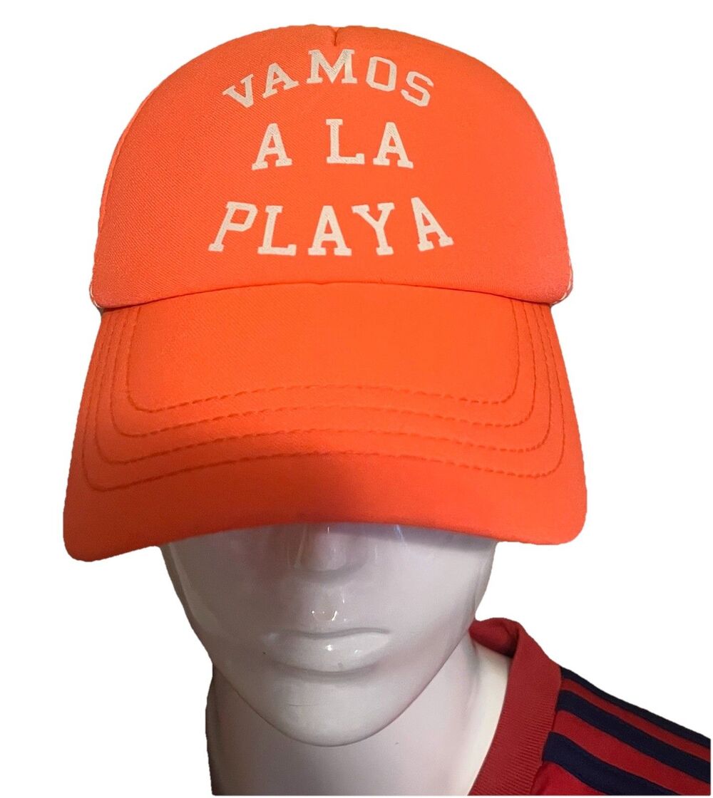 Billabong Vamos A La Playa Unisex Mesh Snapback  Adjustable Trucker Cap Hat EUC